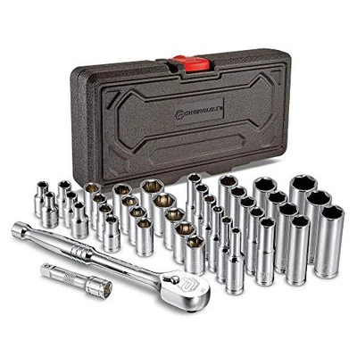 Powerbuilt 642450 38-Piece 1/4" Drive Mechanics Tool Set (JB-ALT-642450)