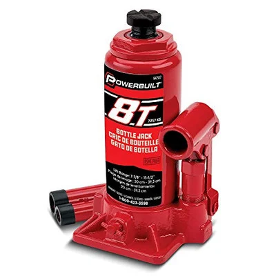 Powerbuilt 8-Ton Shorty Bottle Jack 647527 (SKU 647527)