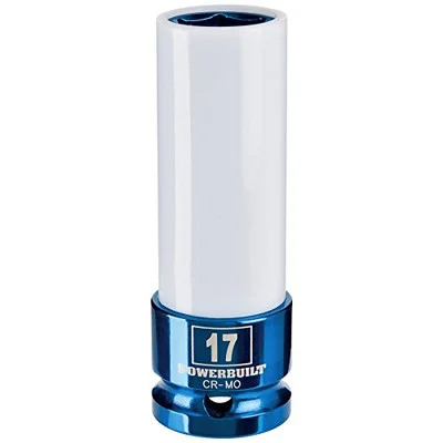 Powerbuilt Alltrade 1/2″ Drive Impact Rim Saver Socket 17mm (941039)
