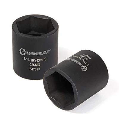 Powerbuilt Dodge Spindle Nut Socket 1-11/16" 1/2" Drive (647093)