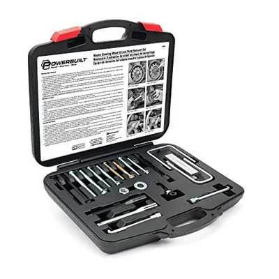 Powerbuilt Master Steering Wheel & Lock Plate Puller Kit (648748)