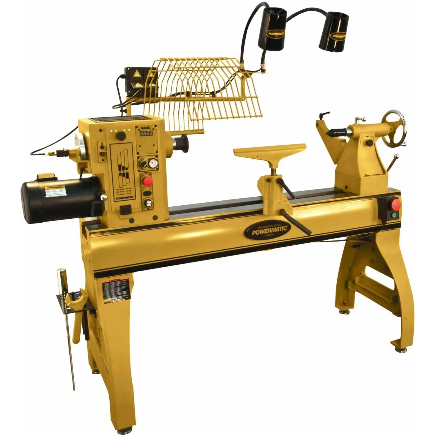 Powermatic 1794224K 4224B Lathe with Lamp Kit