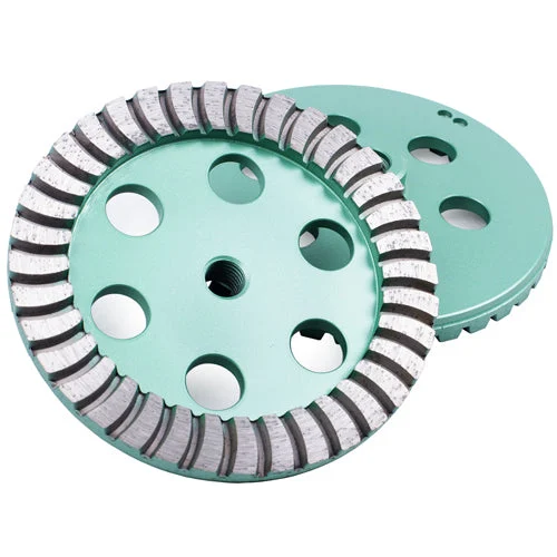 Premium Flat Turbo Rim Cup Wheel with 6 Body Hole - CRM