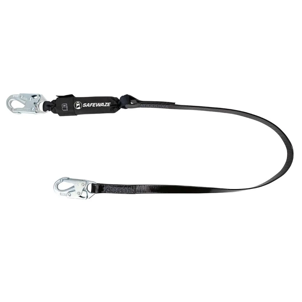 PRO-Shield 6′ Energy Absorbing Lanyard: Snap Hook