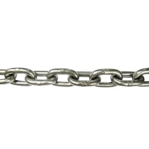 Proof Coil Chain, 3/8 In. Grade 30 Steel