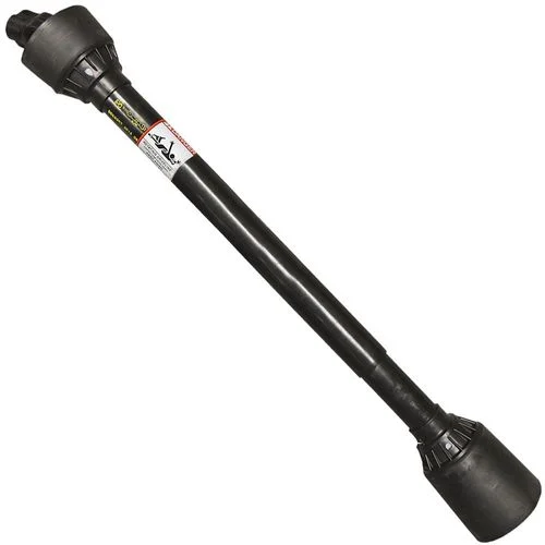 PTO Shaft, Series 4, 1-3/8" x 6 Spline and 1-3/8" Smooth Round Yokes