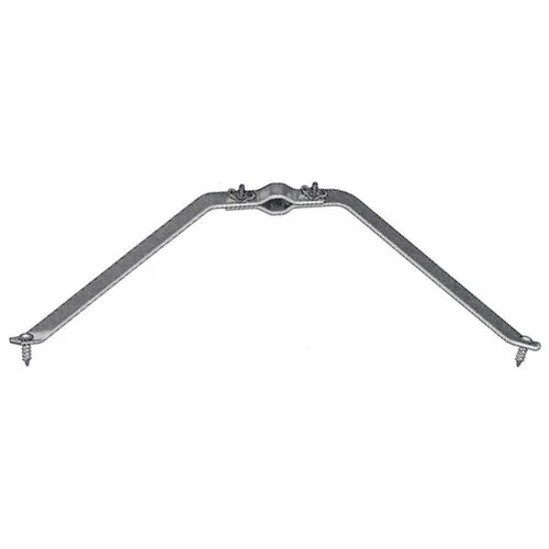 Push Broom Outrigger Brace With Hardware