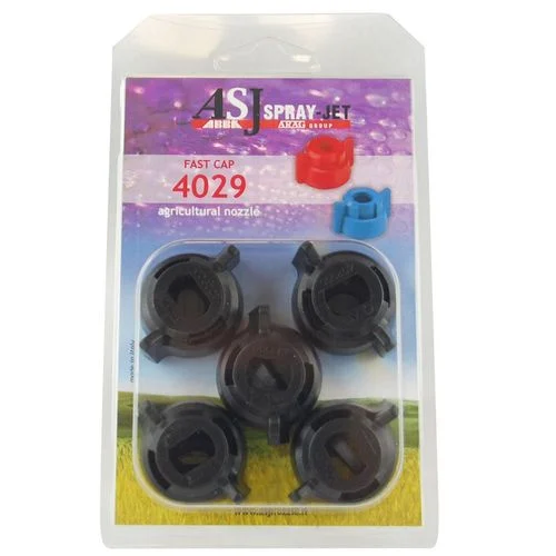 Quick Fitting Nozzle Cap, Black, 5 Pack