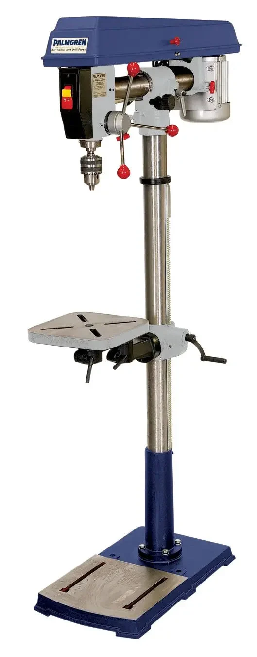 Radial Arm - 5 Speed Step Pulley Floor Drill Press