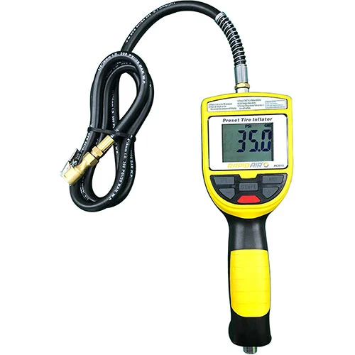 RapidAir Automatic Shutoff Tire Inflator Gauge