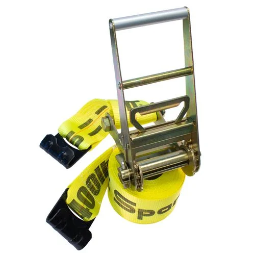 Ratchet Strap, 3 In. x 30 Ft., 5,000 Lbs. Capacity