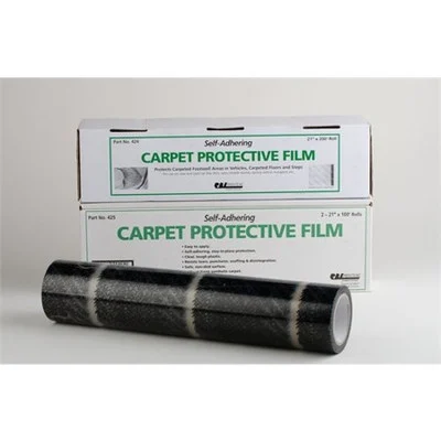 RBL Products 425 21" X 100' Roll Self-Adhering, Heavy-Duty Clear Plastic