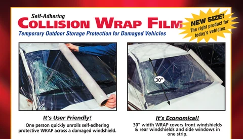 RBL Products 430 30"X100' Collision Wrap