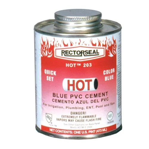 Rectorseal Hot 203 BLUE CEMENT 32 OZ.