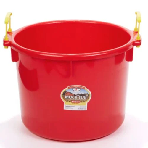 Red 70 Quart Muck Bucket