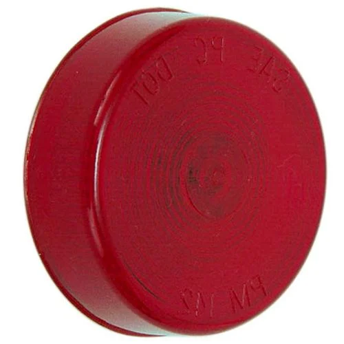 Red Clearance and Side Marker Light, 2-1/2 In. Diameter