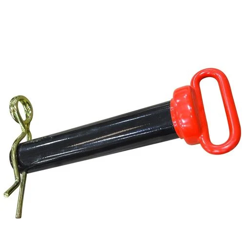 Red Handle Plastic Coated 1-3/4" x 8-1/2" Hitch Pin