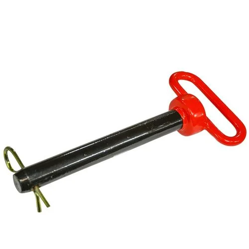 Red Handle Plastic Coated 7/8" x 6-1/2" Hitch Pin