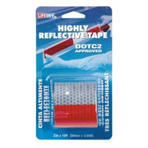 RED/SILVER HIGHLY REFLECTIVE TAPE