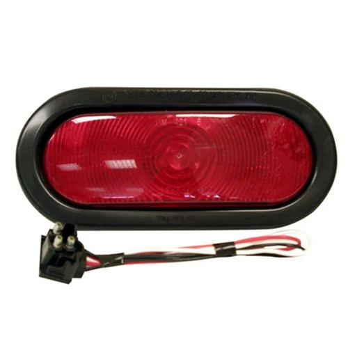 Red Stop, Turn, and Tail Light, Oval