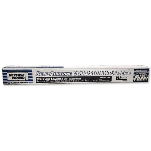 Reverse Wound Collision Wrap Film 36" x 120'- 428R