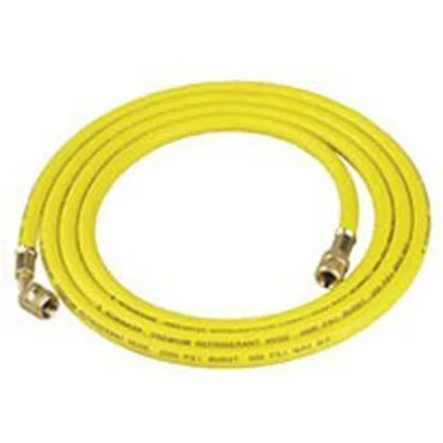 Robinair 96-Inch Yellow Refrigerant Charging Hose, 1/4 Inch Fittings (31096)