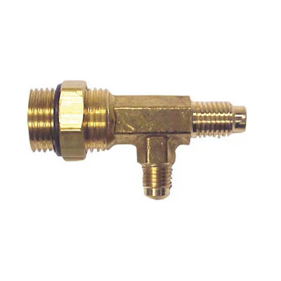 Robinair Combination Inlet Tee for R-12 and R-134a Systems (15495)