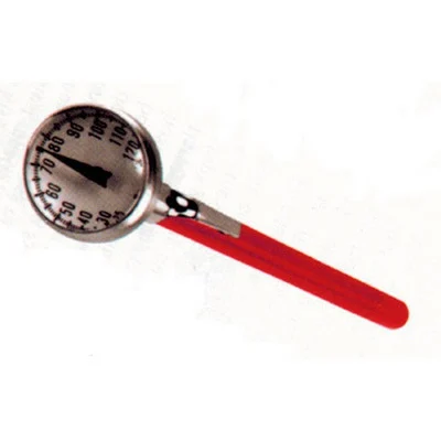 Robinair Large Dial Thermometer, 0 to 220°F Range with Clip (10945)