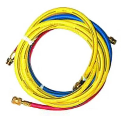 Robinair R134a 96-Inch Color-Coded Enviro-Guard Hose Set (60096)