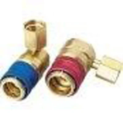 Robinair R134a Automatic Couplers Set for Automotive A/C Systems (18341)