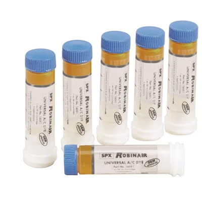 Robinair Universal A/C System Dye Cartridges, 6-Pack for Leak Detection (16357)