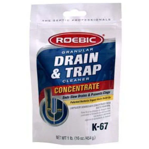 Roebic K-67 Granular Bacterial Drain and Trap Cleaner 1 lb.