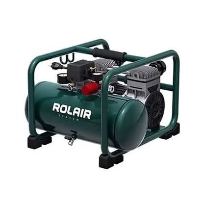 Rolair JC20 2HP 3-Gallon Super Quiet 70db Oil-less Direct Drive Air Compressor