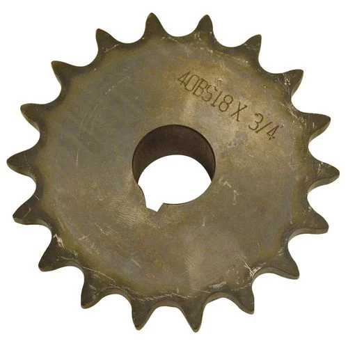 Roller Chain Sprocket, 18 Teeth, 40 Lbs.