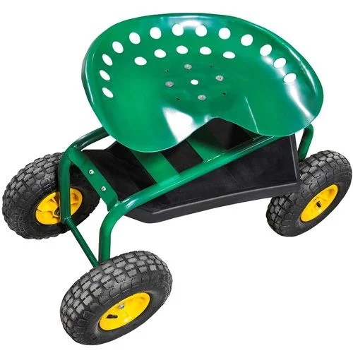 Rolling Garden Seat With Tool Tray, 300 lb. Capacity, TC1852
