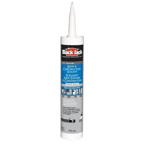 Roof Patch Caulk, Acrylic Sealant, White, 10 Fl. Oz.