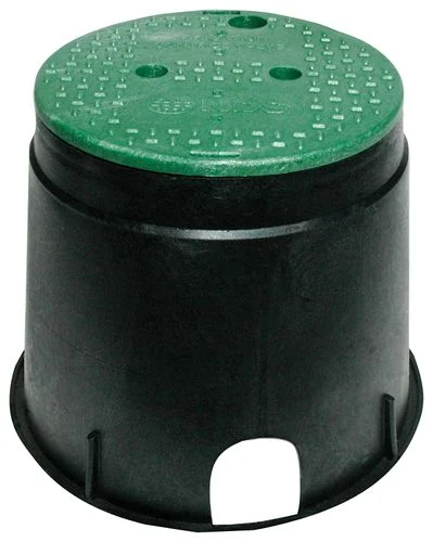 Round Valve Box with Lid, 10"