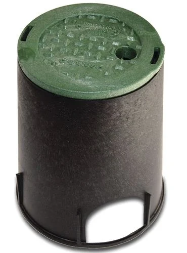 Round Valve Box with Lid, 7"