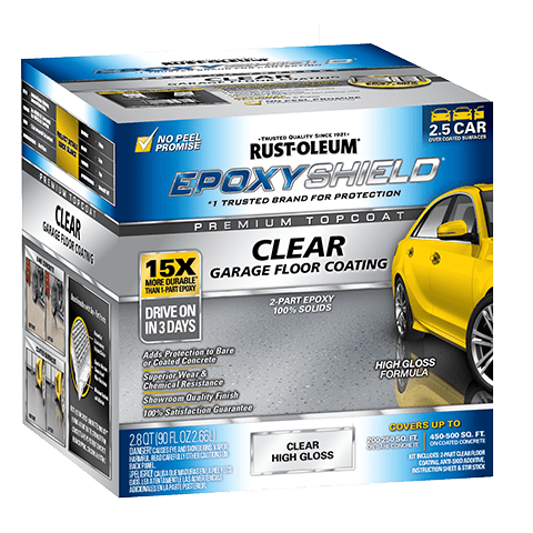 Rust-Oleum EPOXYSHIELD Premium Clear Coating kit - Gallon (2 Count)