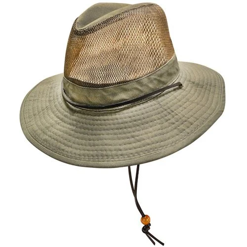Safari Style Hat, XL, Olive Color