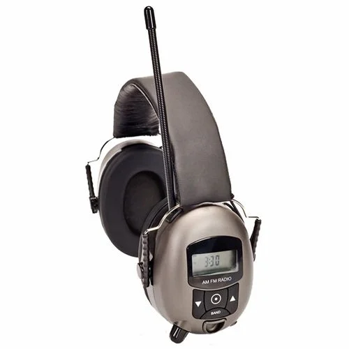 Safety Works Digital Ear Muffs, MP3 & AM/FM Stereo