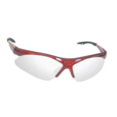 SAS Safety 540-0003 Diamondback Safety Glasses - Red Frame