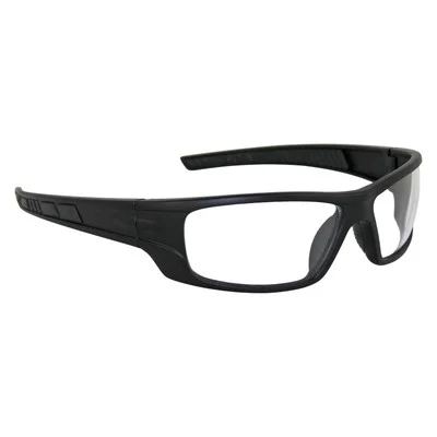SAS Safety 5510-01 VX9 Safety Glasses with Clear Lens Black