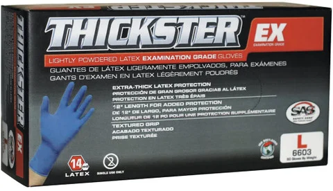 SAS Safety 6604 Thickster Exam Grade Disposable Gloves - XL