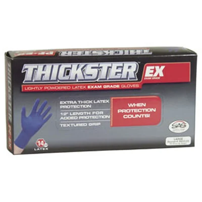 SAS Safety 6605 Thickster Exam Grade Disposable Gloves - XXL