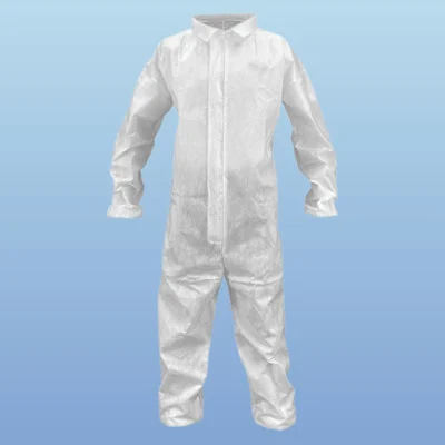 SAS Safety 6963 Breathable SMS Hooded and Booted Coveralls - Large