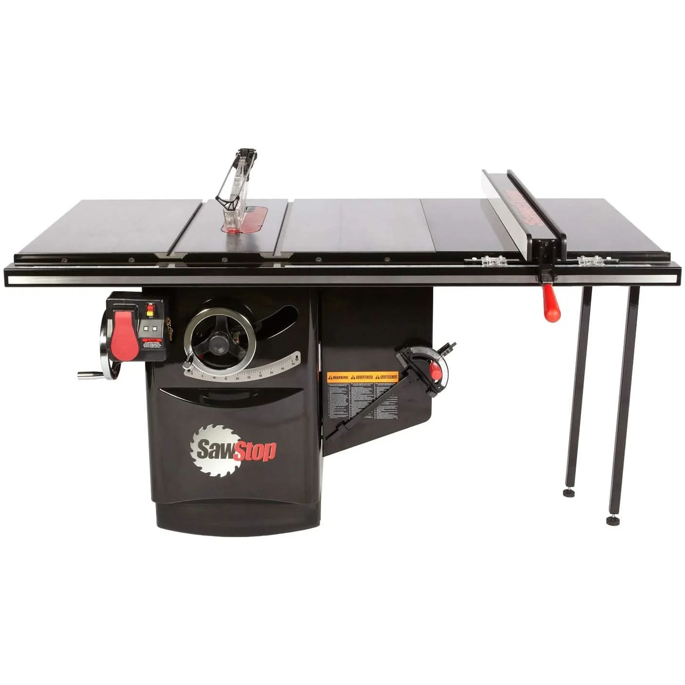 SawStop ICS73230-36 230V Three Phase 7.5-HP 17.8-Amp Industrial Cabinet Saw with 36" T-Glide Fence System