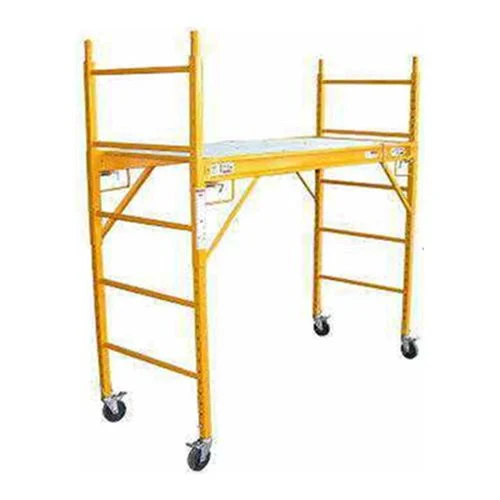 Scaffold with Plywood Board
