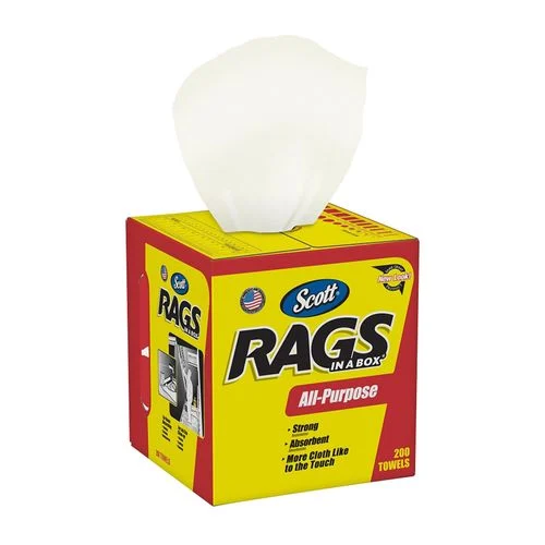 SCOTT Rags, 200 Count Box