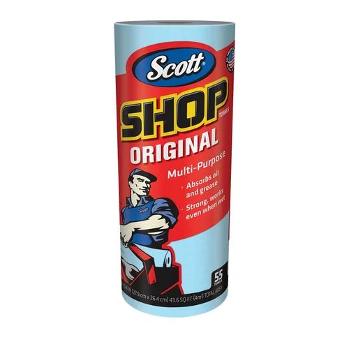 ScottBlue Shop Towels, 1 Roll